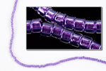 DBV906- 11/0 Purple Lined Crystal Delica Beads-General Bead