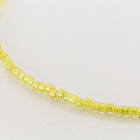 DBL910- 8/0 Light Yellow Lined Crystal Delica Beads-General Bead