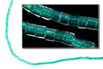 DBV918- 11/0 Shimmering Teal Lined Crystal Delica Beads-General Bead