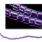 DBV923- 11/0 Shimmering Violet Lined Crystal Delica Beads-General Bead