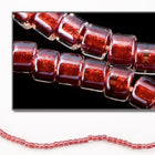 DBV924- 11/0 Shimmering Cranberry Lined Crystal Delica Beads-General Bead