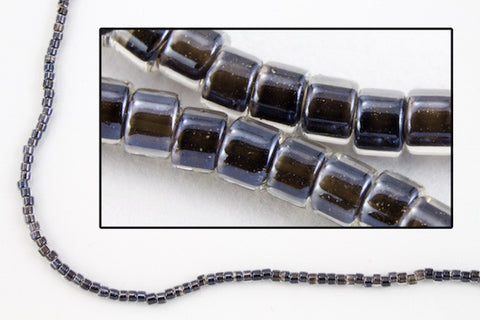 DBV925- 11/0 Shimmering Grey Lined Crystal Delica Beads-General Bead
