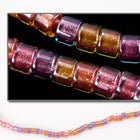 DBV982- 11/0 Lined Shimmering Floral Mix Delica Beads-General Bead