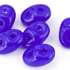 2.5mm x 5mm Luster Cobalt Czech Super Duo Tube-General Bead