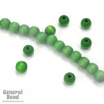 5mm Green Wood Bead #DXH002