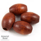 6mm x 9mm Maple Oval Wood Bead-General Bead