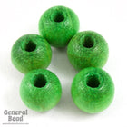 10mm Green Wood Bead #DXM001