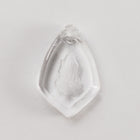 15mm x 10mm Matte Crystal Praying Hands Shield Pendant #ECA004