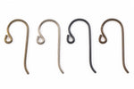 25mm Copper Niobium Shepherd Hook Ear Wire #NFL017-General Bead