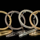 15mm Silver Hypoallergenic Hoop Post #EFB140