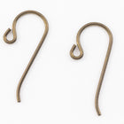 25mm Brass Niobium Shepherd Hook Ear Wire #NFI017-General Bead