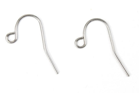 25mm Stainless Steel Shepherd Hook Ear Wire #EFA002-General Bead