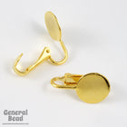10mm Gold Ear Clip-General Bead