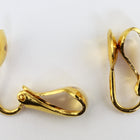 17mm Gold Ear Clip with 8mm Cup #EFA029-General Bead