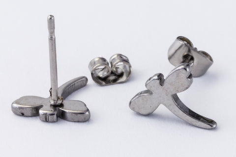 8.5mm Stainless Steel Dragonfly Ear Post #EFA137-General Bead