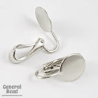 10mm Silver Ear Clip-General Bead