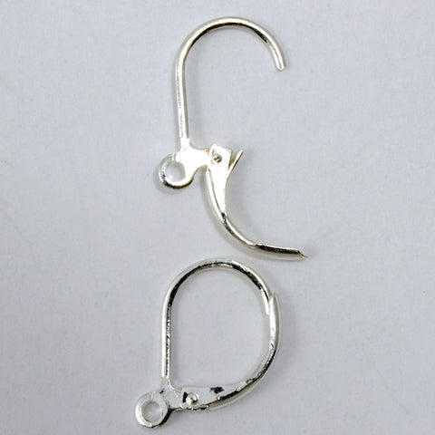 Sterling Silver Leverback Ear Wire #BSP017-General Bead