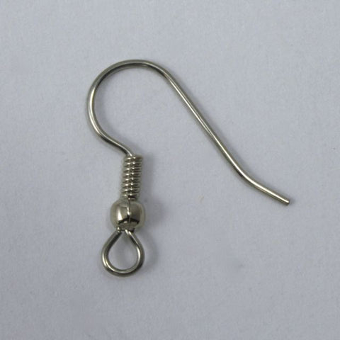 Surgical Steel Fish Hook Ear Wire #EFC006-General Bead