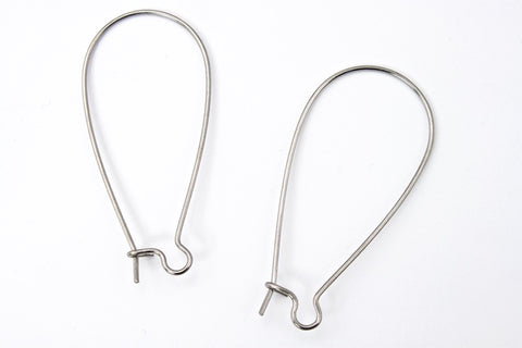 35mm Surgical Steel Kidney Wire #EFF098-General Bead