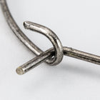 30mm Matte Silver Round 20 Gauge Ear Hoop #EFG113-General Bead