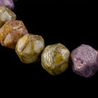 8mm Easter/Pastel Mix English Cut Bead (20 Pcs) #ENG105-General Bead