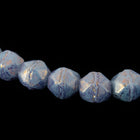 4mm Silver Washed Lavender English Cut Bead (50 Pcs) #ENG203-General Bead