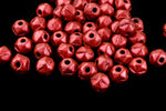 4mm Matte Cranberry English Cut Bead (50 Pcs) #ENG212-General Bead
