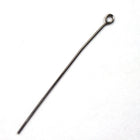 1.75" 20 Gauge Gunmetal Eye Pin #EPA006-General Bead