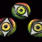 14mm Vitrail Medium Flat Eye Cabochon-General Bead