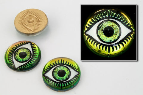 18mm Sahara Flat Eye Cabochon-General Bead