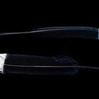 6" Black Duck/Goose Feather with Silver Tip (2 Pcs) #FEA014-General Bead