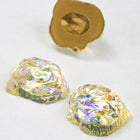 10mm Vintage Topaz AB Island Cabochon #FGS049-General Bead