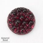 18mm Amethyst Bubble Cabochon-General Bead