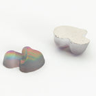 8mm x 7mm Vitrail Medium Frosted Mushroom Cabochon #FGA090