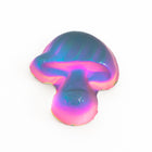 8mm x 7mm Vitrail Medium Frosted Mushroom Cabochon #FGA090