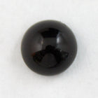 9mm Jet Cabochon #FGB002-General Bead