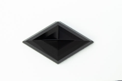 16mm x 10mm Jet Diamond Cabochon #FGB026