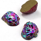 10mm Vintage Ruby AB Island Cabochon #FGB049-General Bead