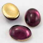 6mm x 8mm Amethyst Oval Cabochon-General Bead