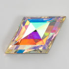 16mm x 10mm Crystal AB Diamond Cabochon #FGC026