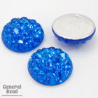 18mm Blue Zircon Bubble Cabochon-General Bead
