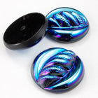 23mm Scarabe Rope Twist Round Cabochon #FGC068-General Bead