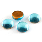 7mm Aqua Cabochon #FGD001-General Bead