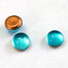 3mm Aqua Cabochon #FGD083-General Bead
