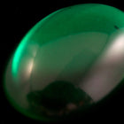 18mm x 25mm Emerald Oval Cabochon #FGE020-General Bead