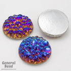 18mm Bermuda Blue Bubble Cabochon SOLD OUT-General Bead