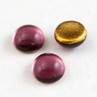5mm Amethyst Cabochon #FGH014-General Bead