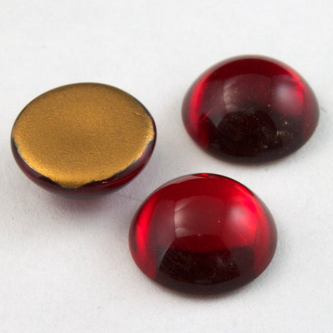 9mm Ruby Cabochon #FGI002-General Bead