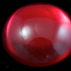 21mm Ruby Cabochon #FGH006-General Bead
