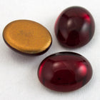 8mm x 10mm Ruby Oval Cabochon #FGI017-General Bead